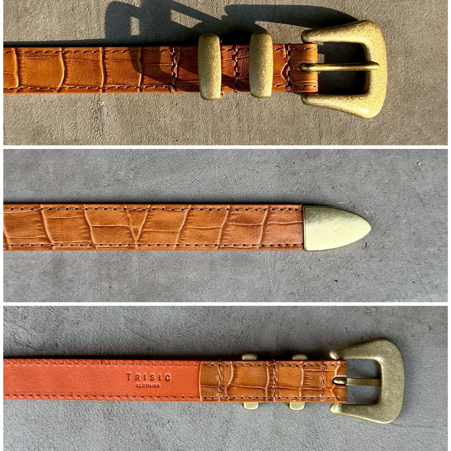 Narrow Western BELT "LONG"