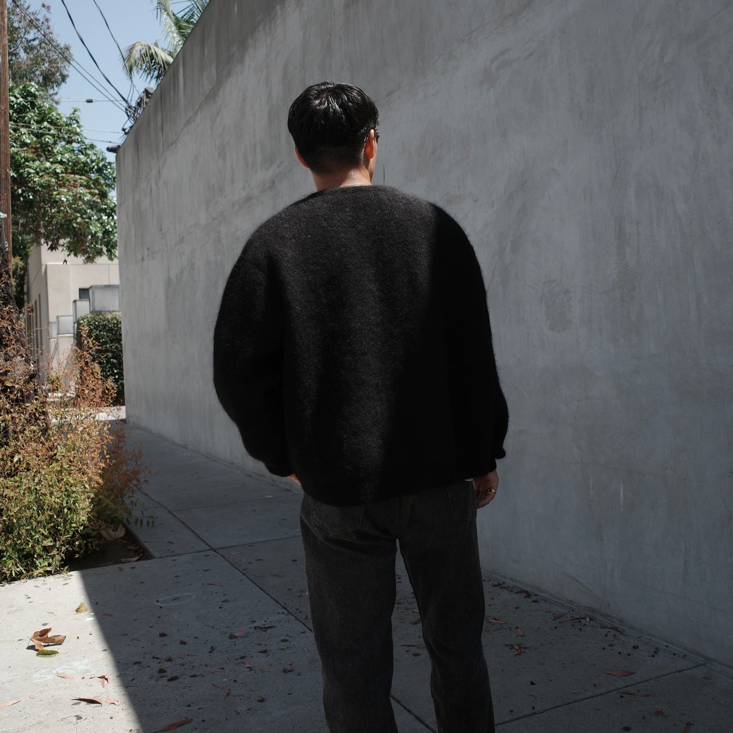 "Mohair Cardigan"
