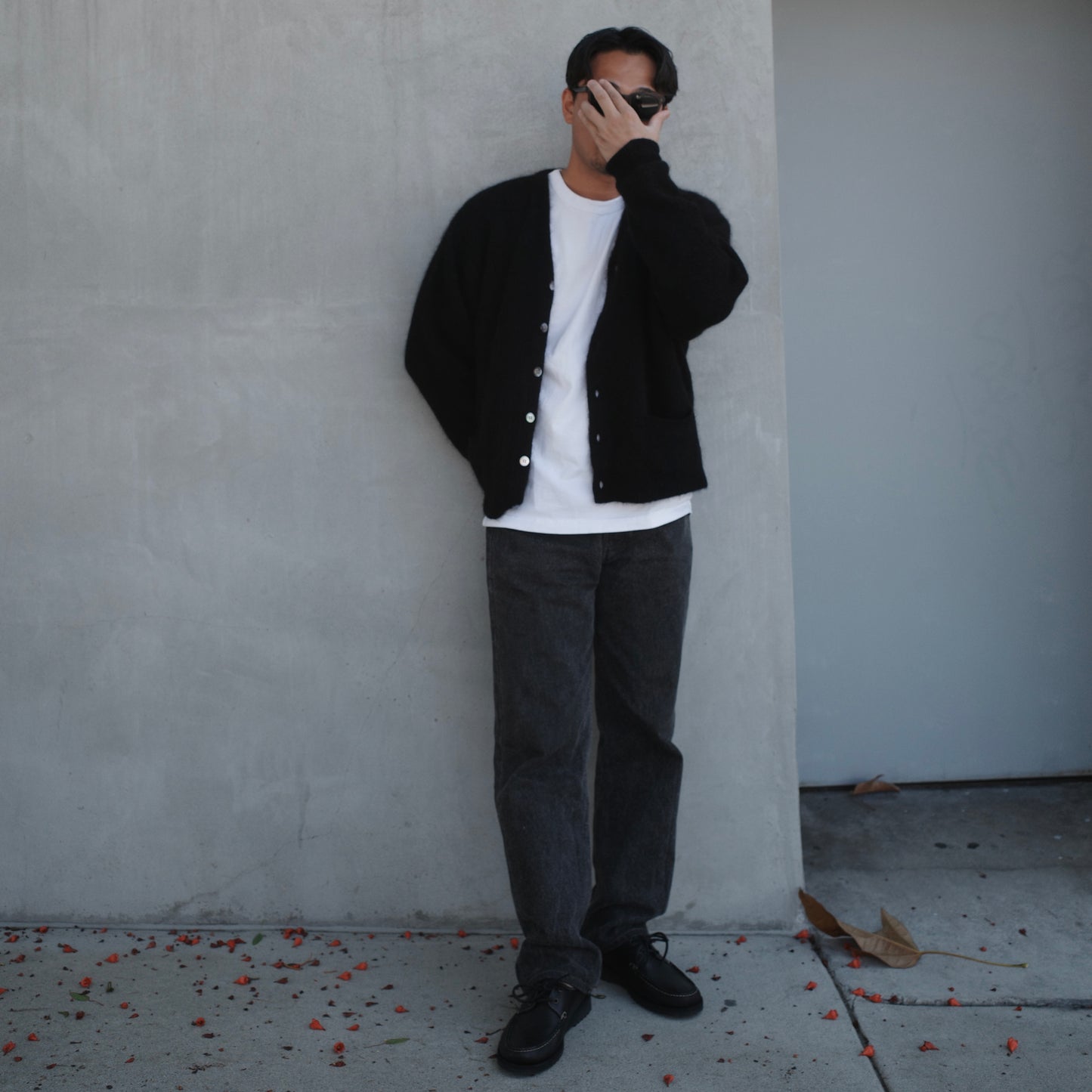 "Mohair Cardigan"