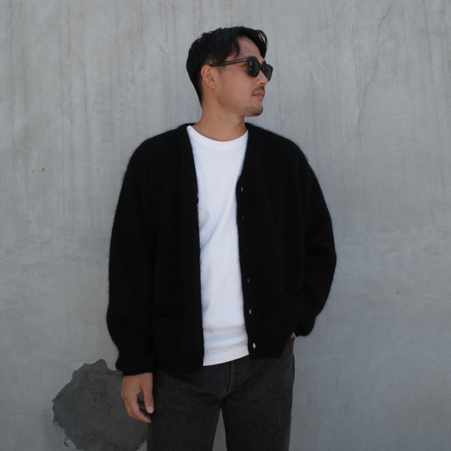 "Mohair Cardigan"