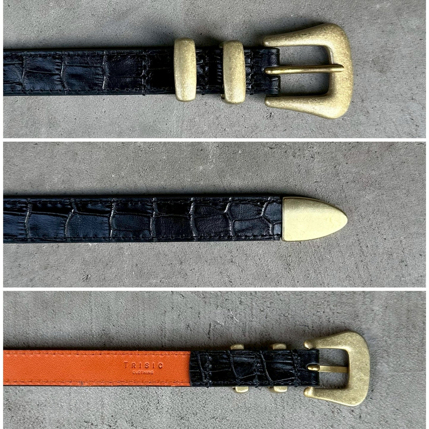 Narrow Western BELT "LONG"